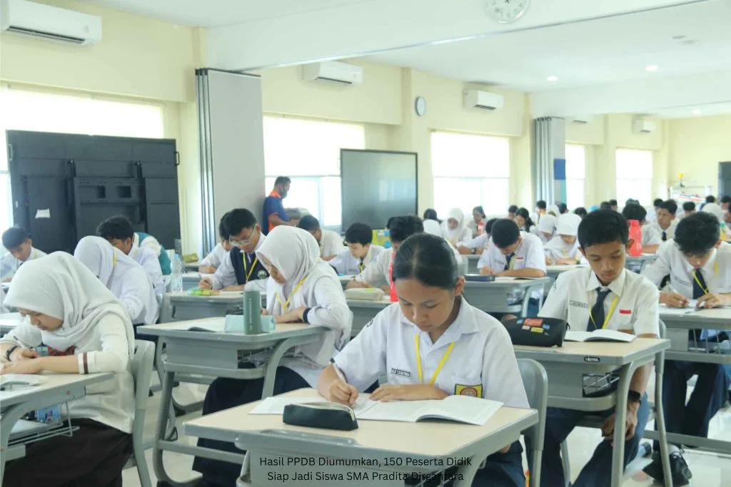 Hasil PPDB Diumumkan, 150 Peserta Didik  Siap Jadi Siswa SMA Pradita Dirgantara
