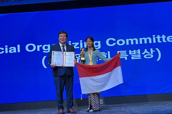 Berkah Sampah, Tere Sabet Gold Medal di Korea